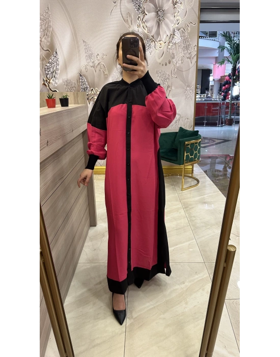 İnvee 6780 siyah Fuşya