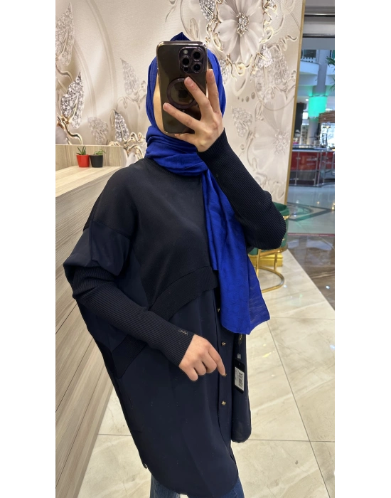 İnvee 6883 Tunik Lacivert