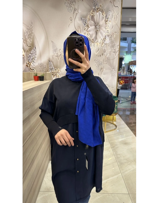 İnvee 6883 Tunik Lacivert