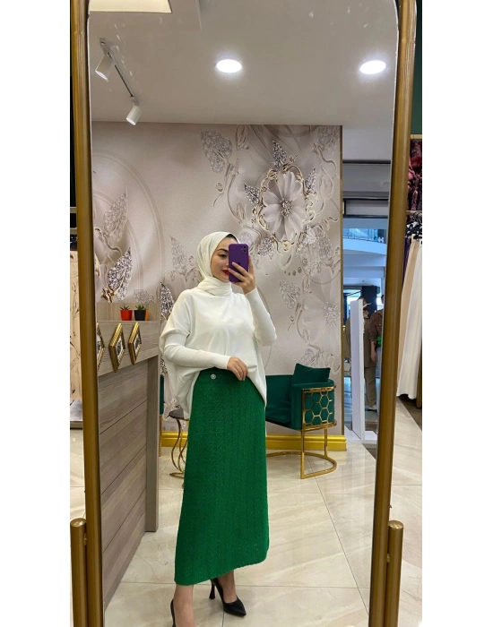 İnvee Evaze Tunik Ekru 5879