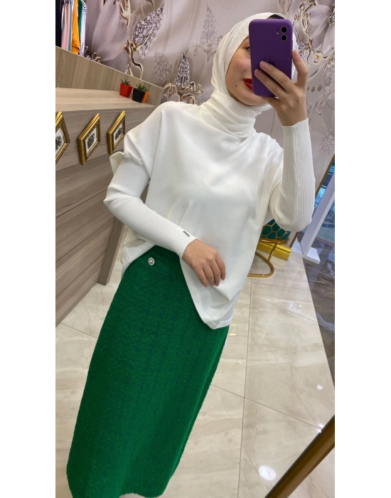 İnvee Evaze Tunik Ekru 5879