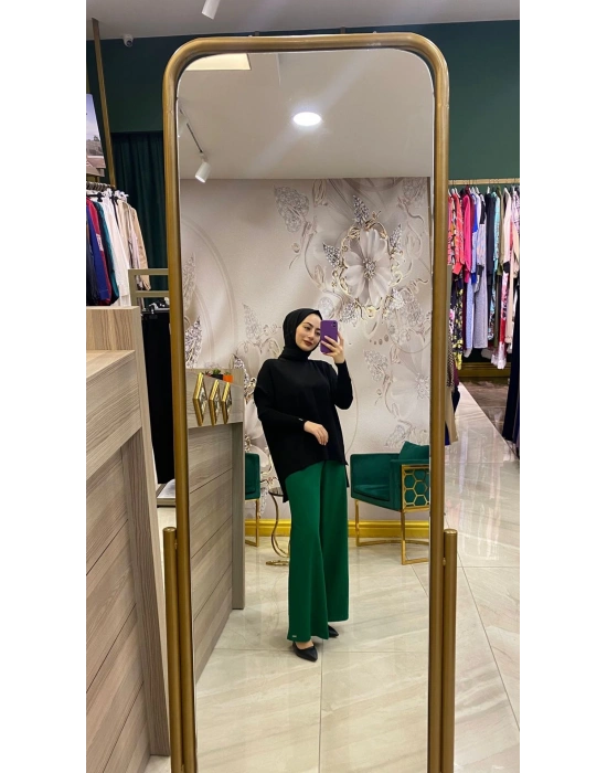 İnvee Evaze Tunik Siyah 5879