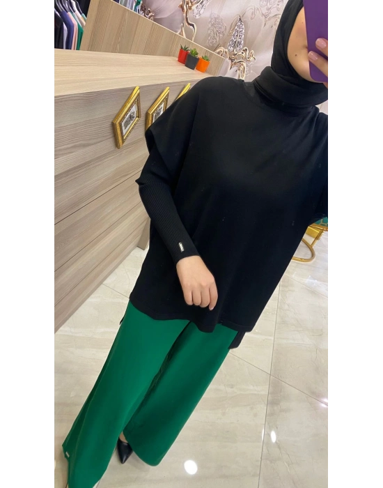 İnvee Evaze Tunik Siyah 5879