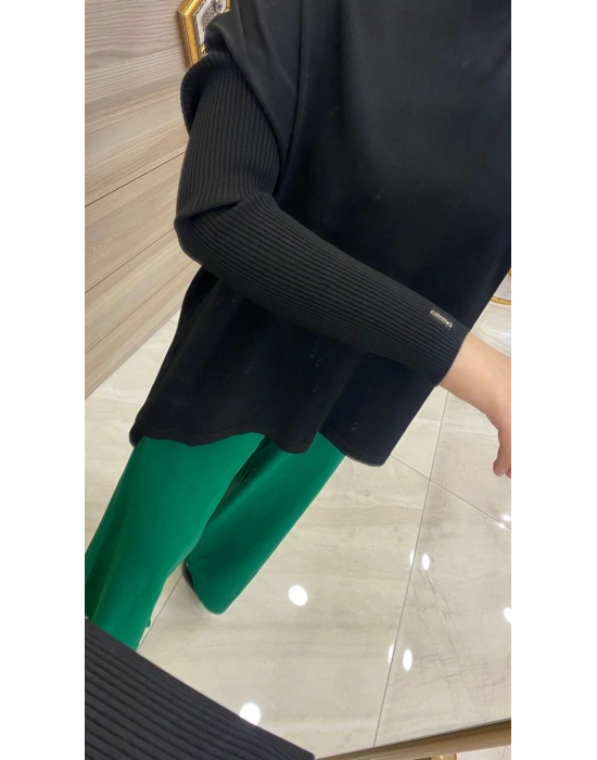 İnvee Evaze Tunik Siyah 5879