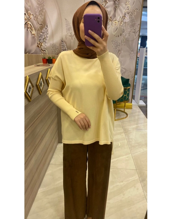 İnvee Evaze Tunik Vanilya 5879