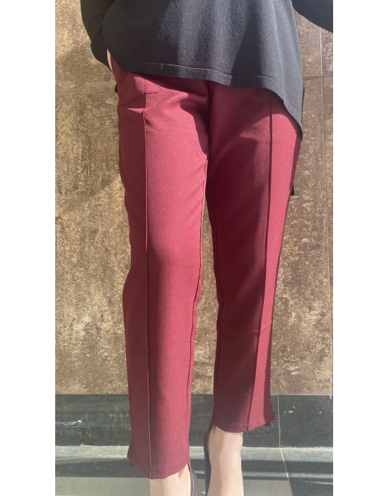 İnvee Havuç Pantolon Bordo