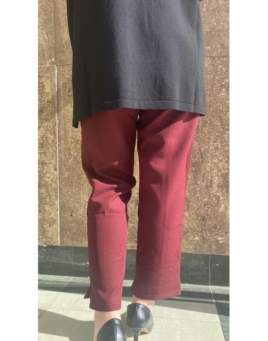 İnvee Havuç Pantolon Bordo