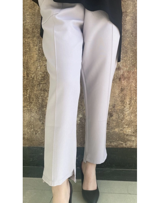 İnvee Havuç Pantolon Gümüş