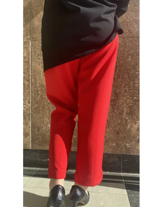 İnvee Havuç Pantolon Kırmızı