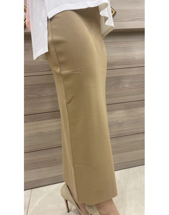 İnvee Merserize Camel Etek