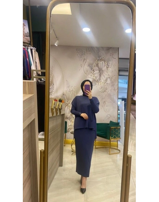 İnvee merserize etek