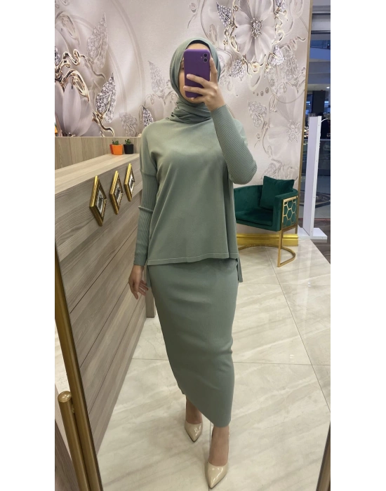 İnvee Merserize Etek Küf