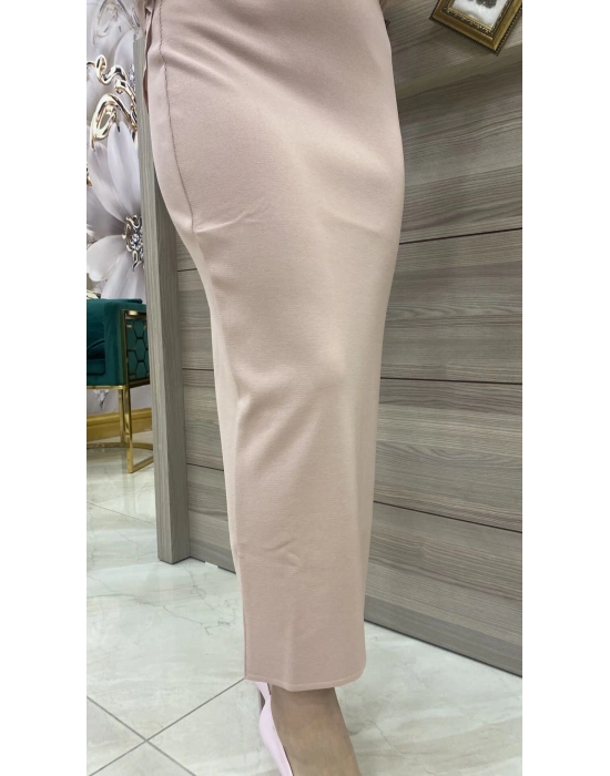 İnvee Merserize Etek somon