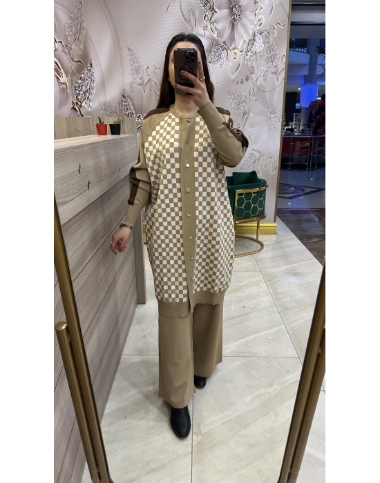 İnvee Merserize Pantolon Camel