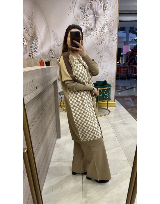 İnvee Merserize Pantolon Camel