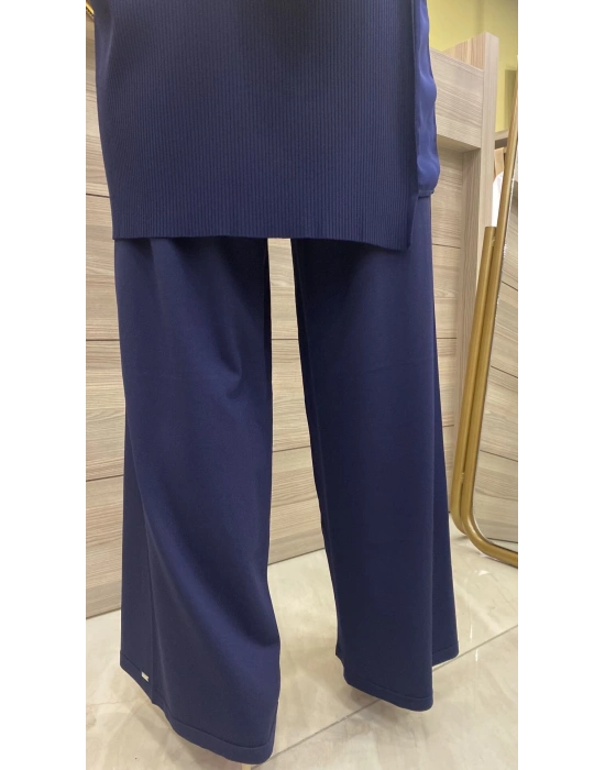 İnvee Merserize pantolon Lacivert