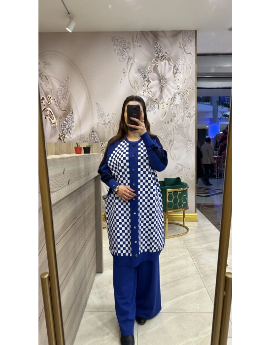 İnvee Merserize Pantolon Saks