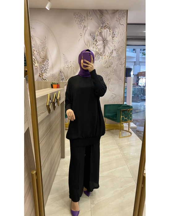 İnvee Caz Tunik 6419 siyah