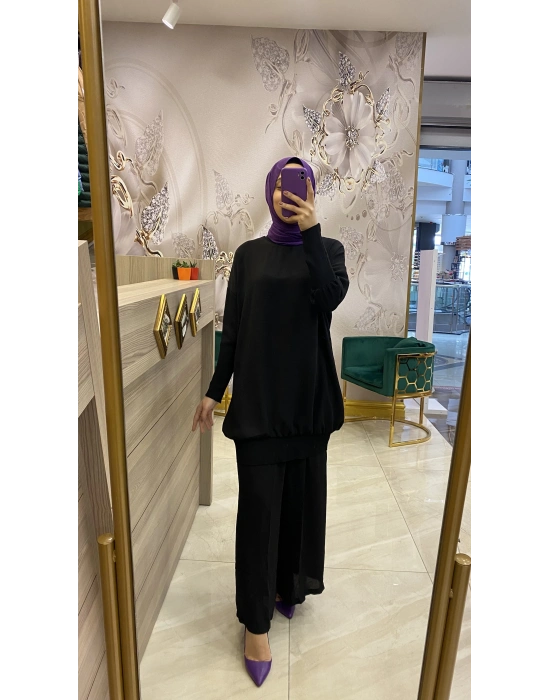 İnvee Caz Tunik 6419 siyah