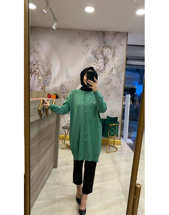 İnvee Yusufçuk Hırka Çağla 6283