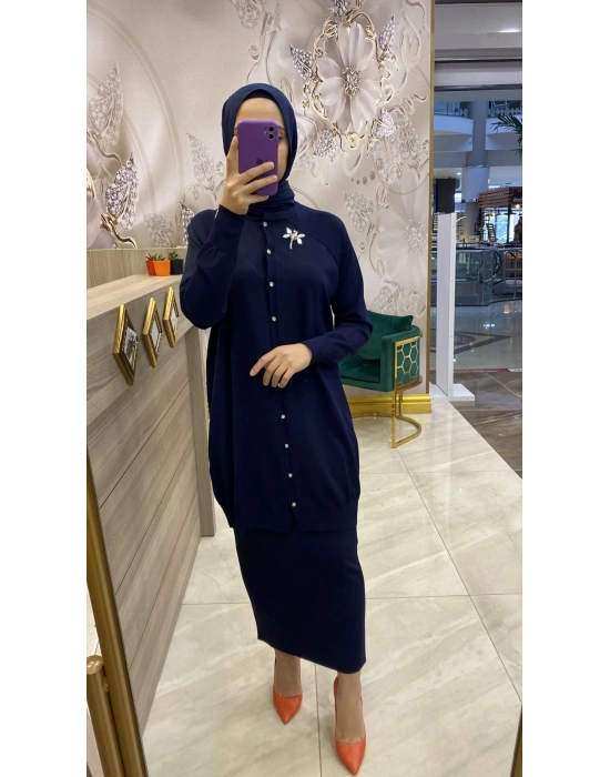 İnvee Yusufçuk Hırka Lacivert