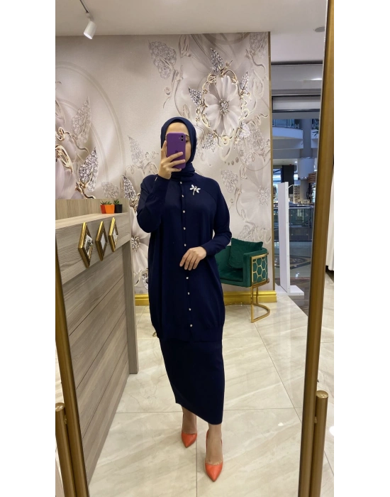 İnvee Yusufçuk Hırka Lacivert