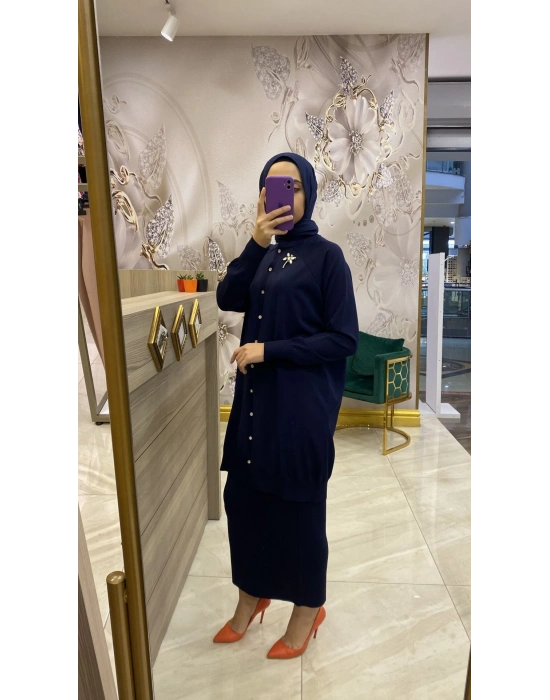 İnvee Yusufçuk Hırka Lacivert