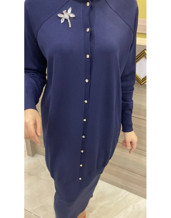 İnvee Yusufçuk Hırka Lacivert