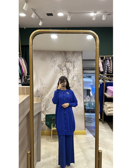 İnvee Yusufçuk Hırka Saks