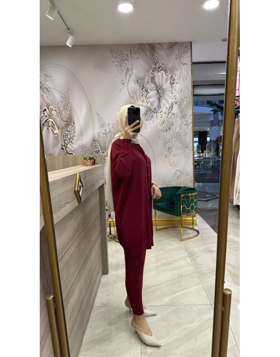 İnvee Yususfçuk Hırka Bordo