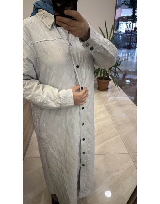 Kapitone Kap Açıkgri