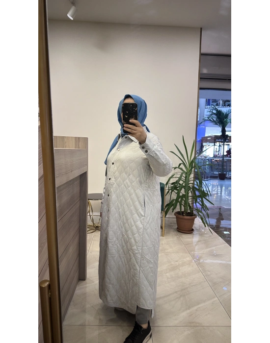 Kapitone Kap Açıkgri