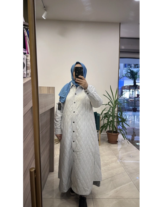 Kapitone Kap Açıkgri