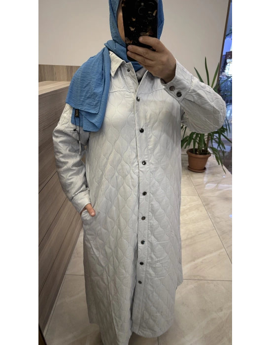 Kapitone Kap Açıkgri