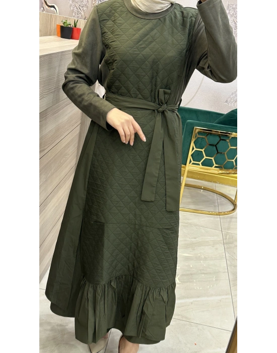 Misswhence 34814 Yeşil Elbise