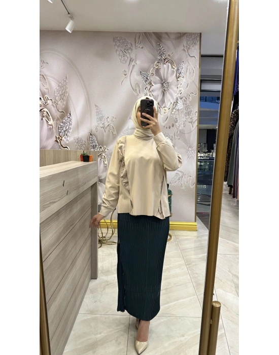 Misswhence Tunik Bej