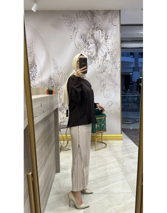 Misswhence Tunik kahve