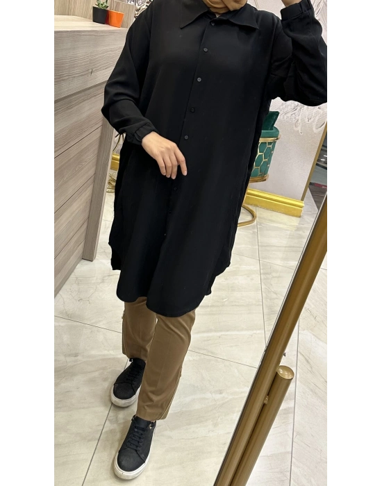 Misswhence Yandan Fermuarlı Pantolon Taba