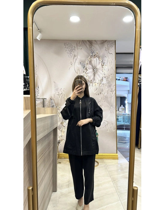 NS-25Y1049 Takım Siyah