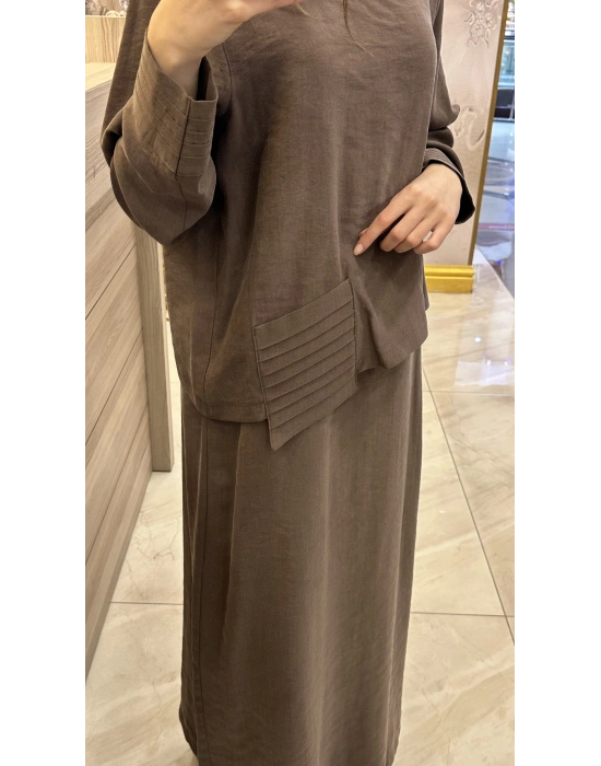 NS-25Y2031 Çikolata Elbise