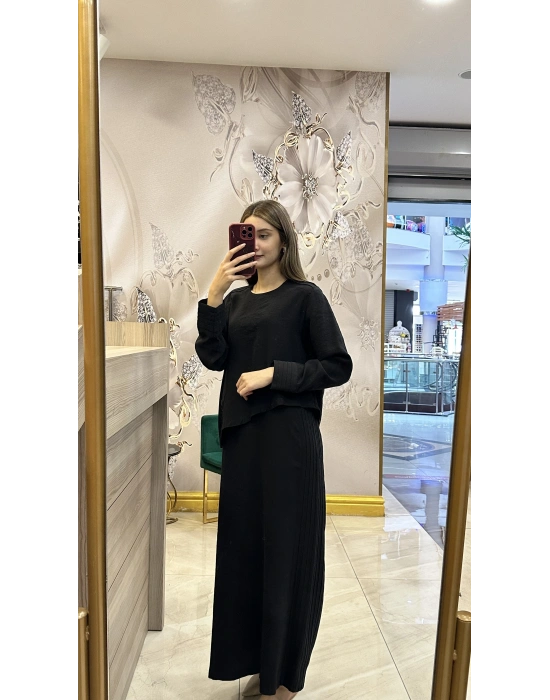 NS-25Y2031 Siyah Elbise