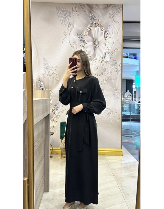 NS-25Y2032 Elbise Siyah