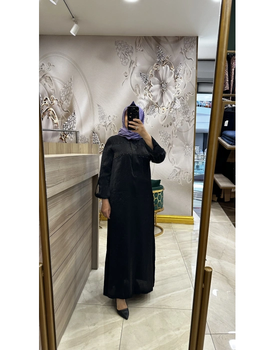 NS-25Y2033 Siyah Elbise