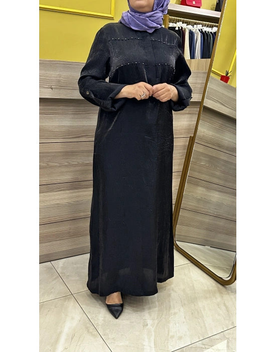 NS-25Y2033 Siyah Elbise