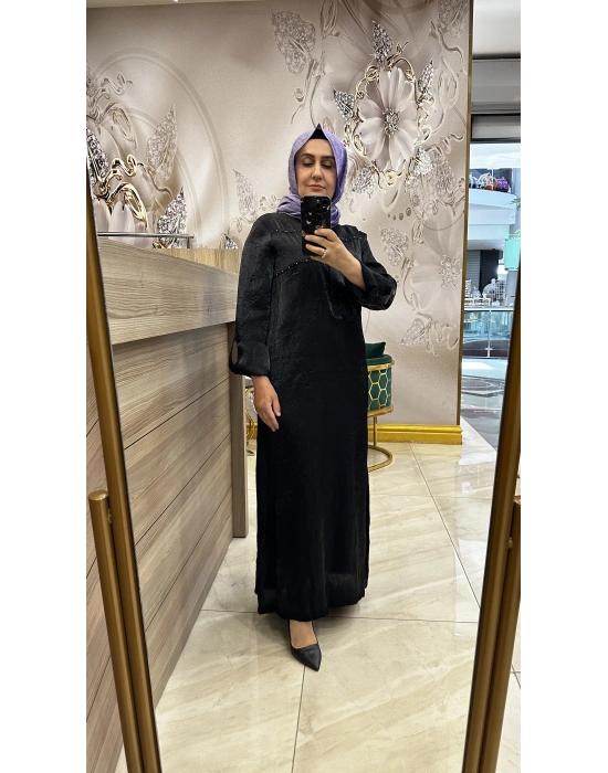 NS-25Y2033 Siyah Elbise