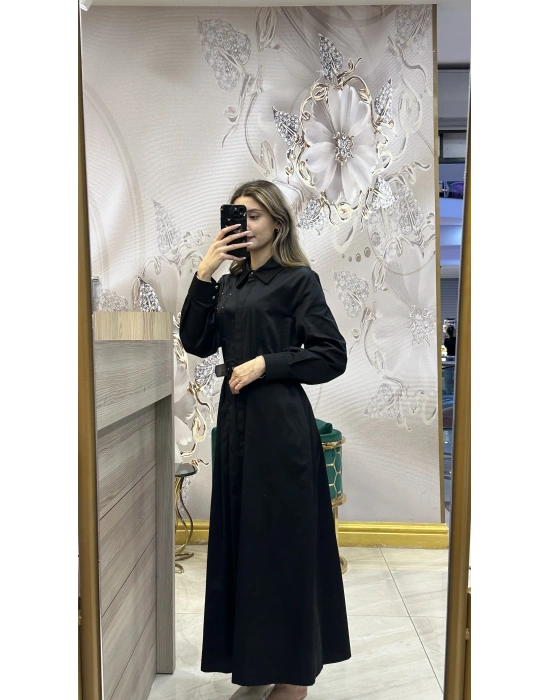 NS-25Y2041 Elbise Siyah