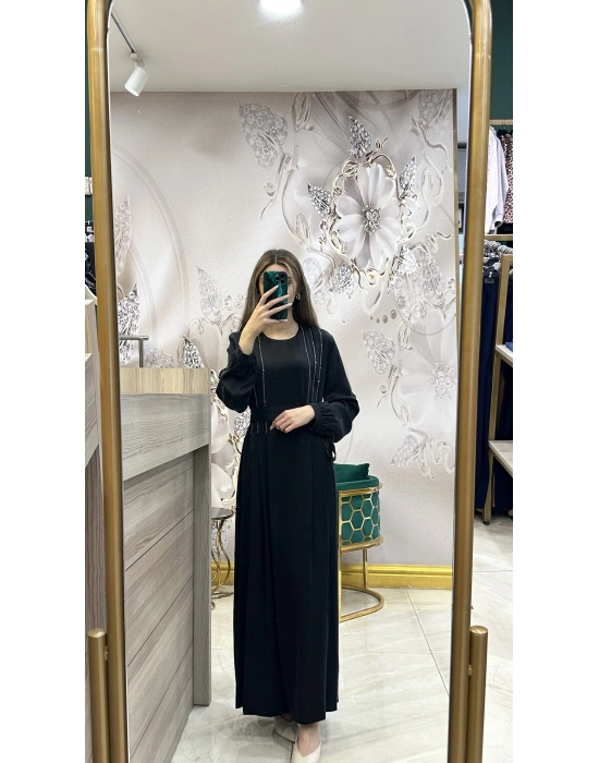 NS-25Y2056 Elbise Siyah