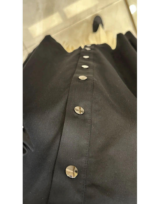 NS-25Y3007 Siyah Gömlek