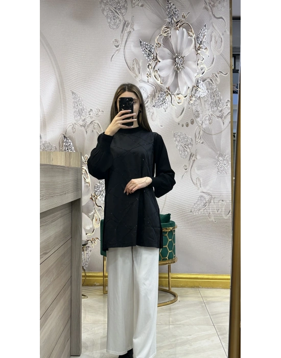 NS-25Y3016 Tunik Siyah