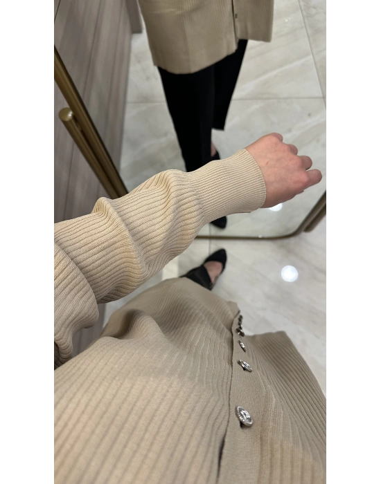 Nuss 1100 Hırka Vizon